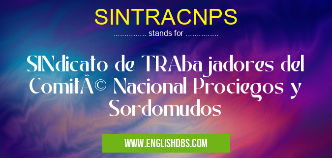 SINTRACNPS