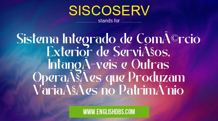 SISCOSERV