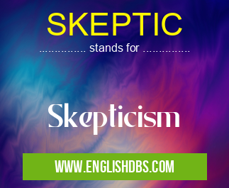 SKEPTIC