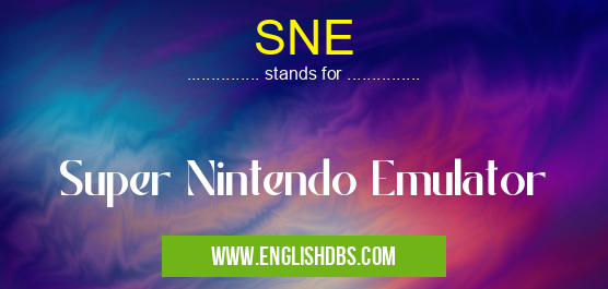 SNE