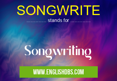 SONGWRITE