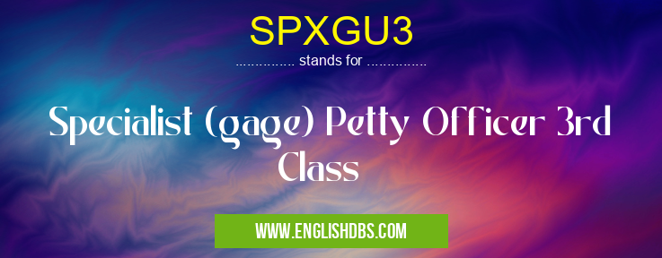 SPXGU3