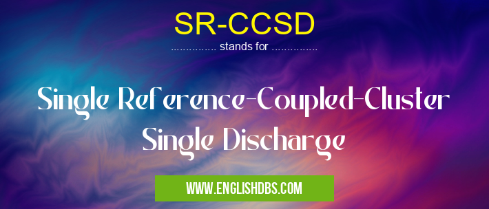 SR-CCSD