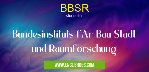 BBSR