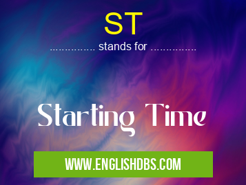 ST