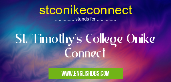 stconikeconnect