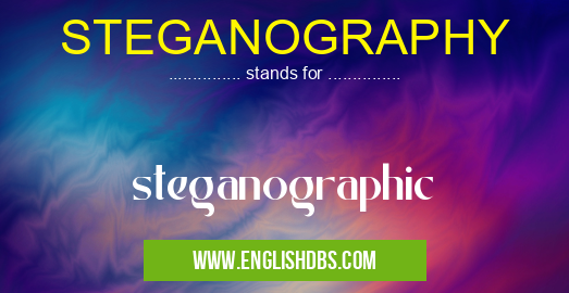 STEGANOGRAPHY