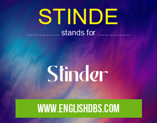 STINDE