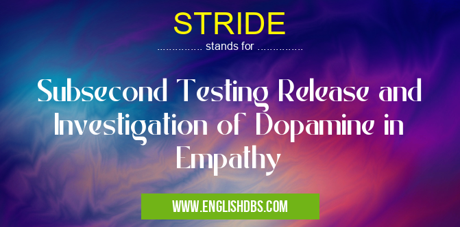 STRIDE