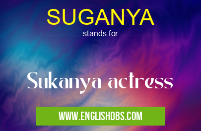SUGANYA