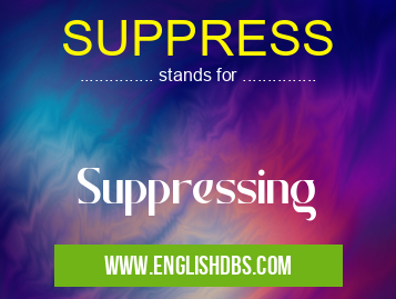 SUPPRESS