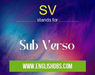 SV