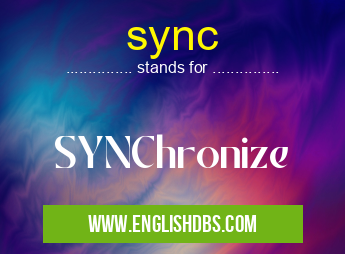 sync