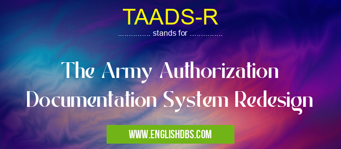 TAADS-R