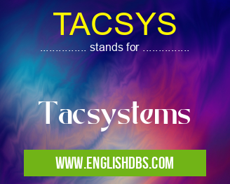 TACSYS