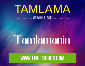 TAMLAMA