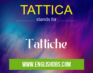 TATTICA