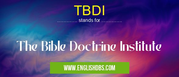 TBDI