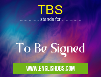 TBS