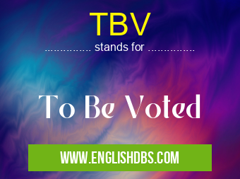 TBV