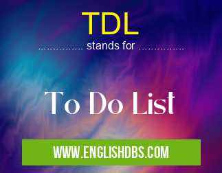 TDL