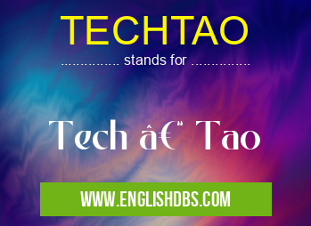 TECHTAO