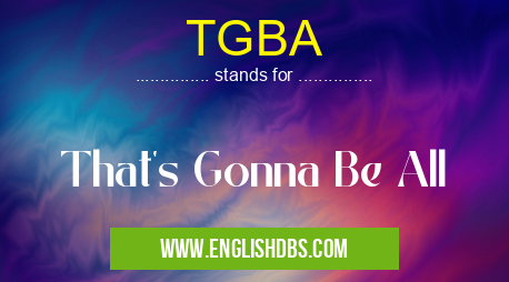 TGBA