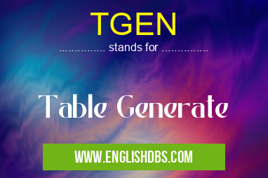TGEN