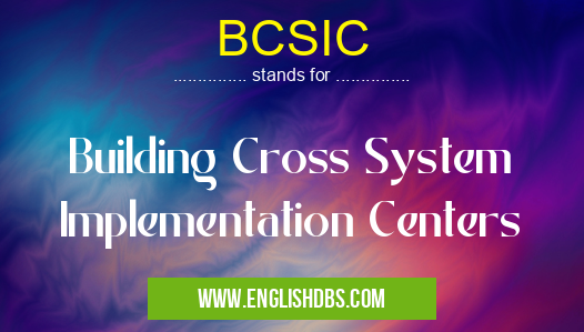 BCSIC