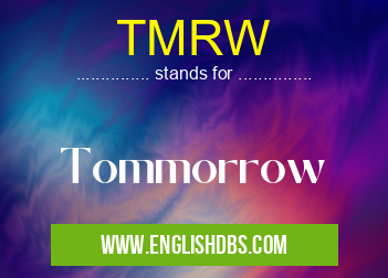 TMRW