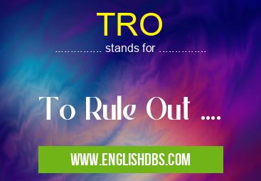 TRO