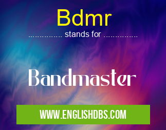 Bdmr