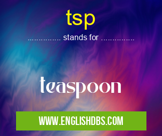 tsp