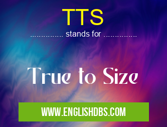TTS