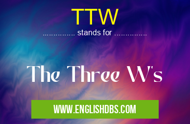 TTW