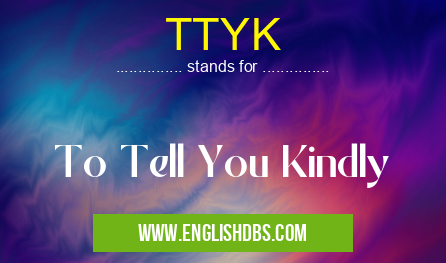 TTYK