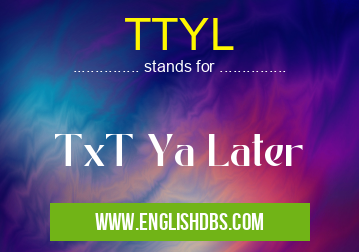 TTYL