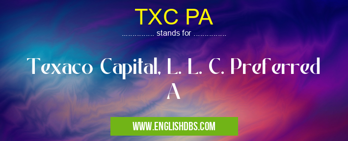 TXC PA