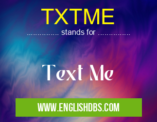 TXTME