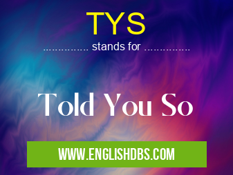 TYS