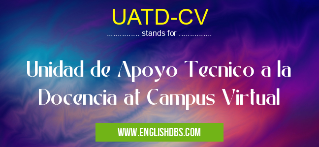 UATD-CV