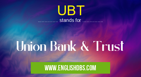 UBT