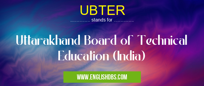 UBTER