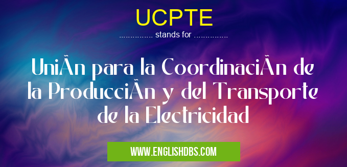 UCPTE