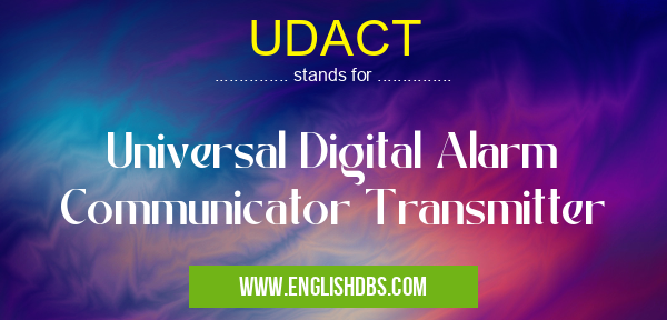 UDACT