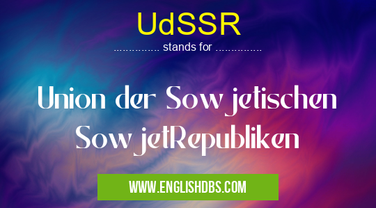 UdSSR