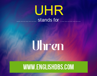 UHR