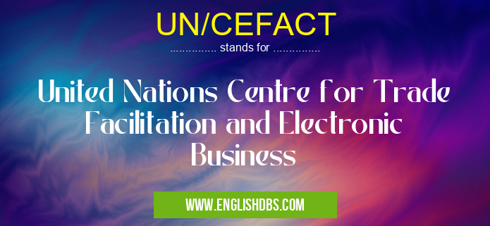 UN/CEFACT