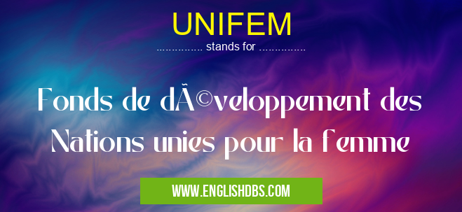 UNIFEM
