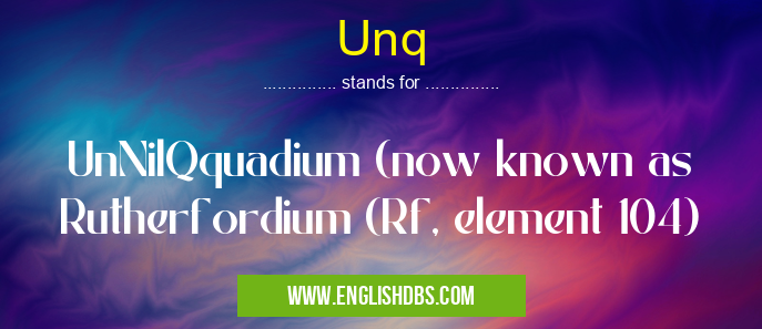 Unq